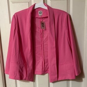 Pink Anne Klein Blazer